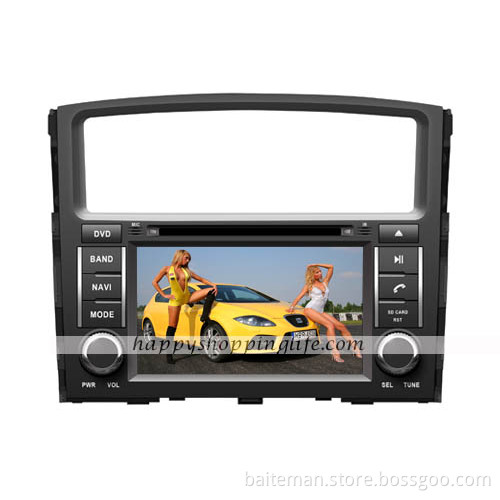 Mitsubishi Pajero DVD Player with GPS Navigation RDS iPod